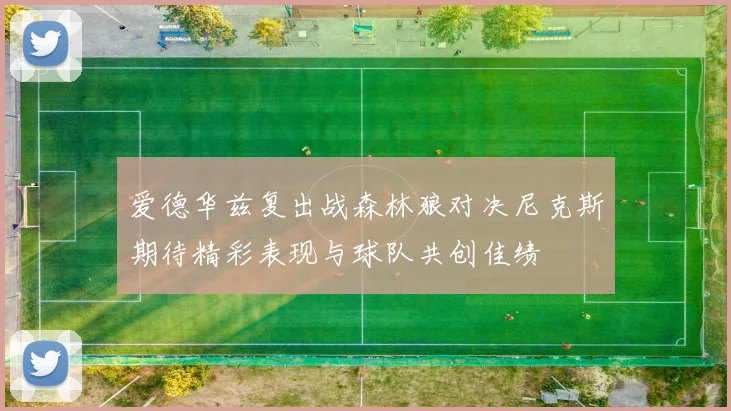 爱德华兹复出战森林狼对决尼克斯期待精彩表现与球队共创佳绩